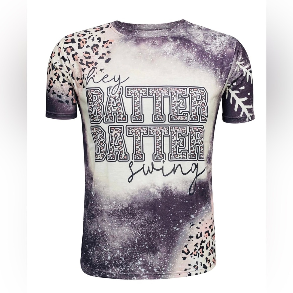 Hey Batter Batter Baseball Softball - Women's Graphic Tee